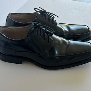 Florsheim Men's Black Leather Lace Up Dress Shoes size 11.5 D